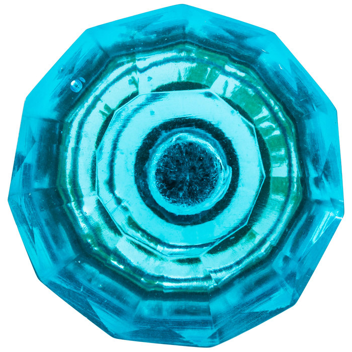 Blue Flare Cut Glass Knob Hobby Lobby 433086